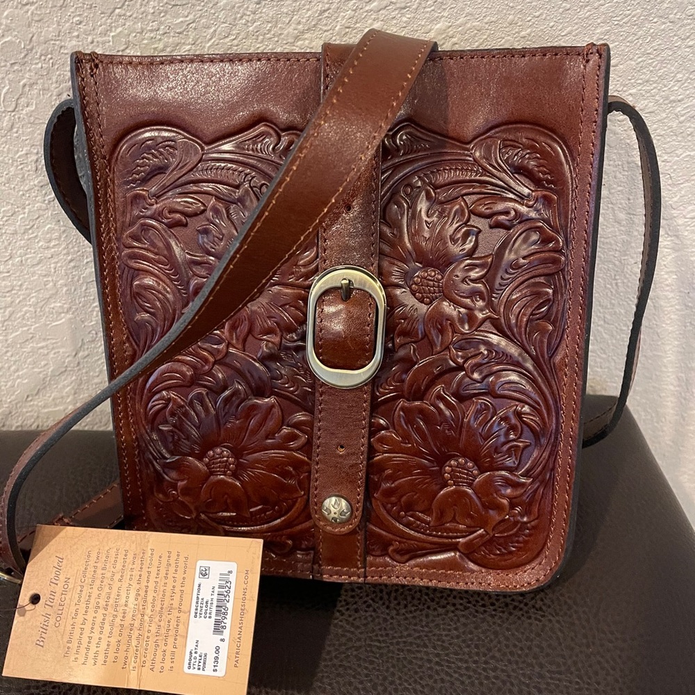 Patricia Nash slim crossbody
